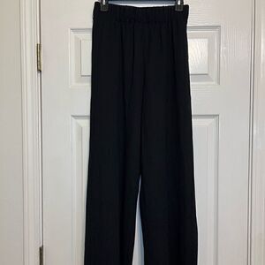 H&M Black Wide leg Pants Size S Like New Condition